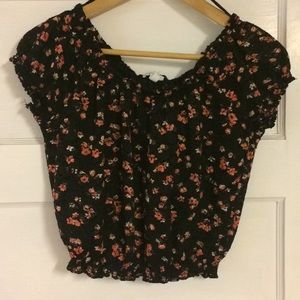 Black and orange lace flower crop
